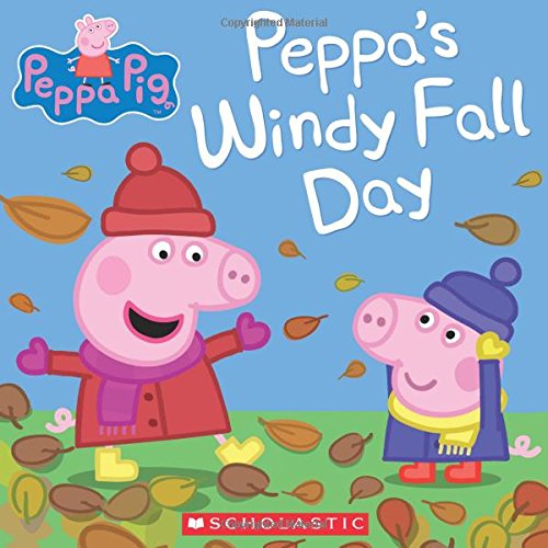 Cover of Peppa's windy fall day