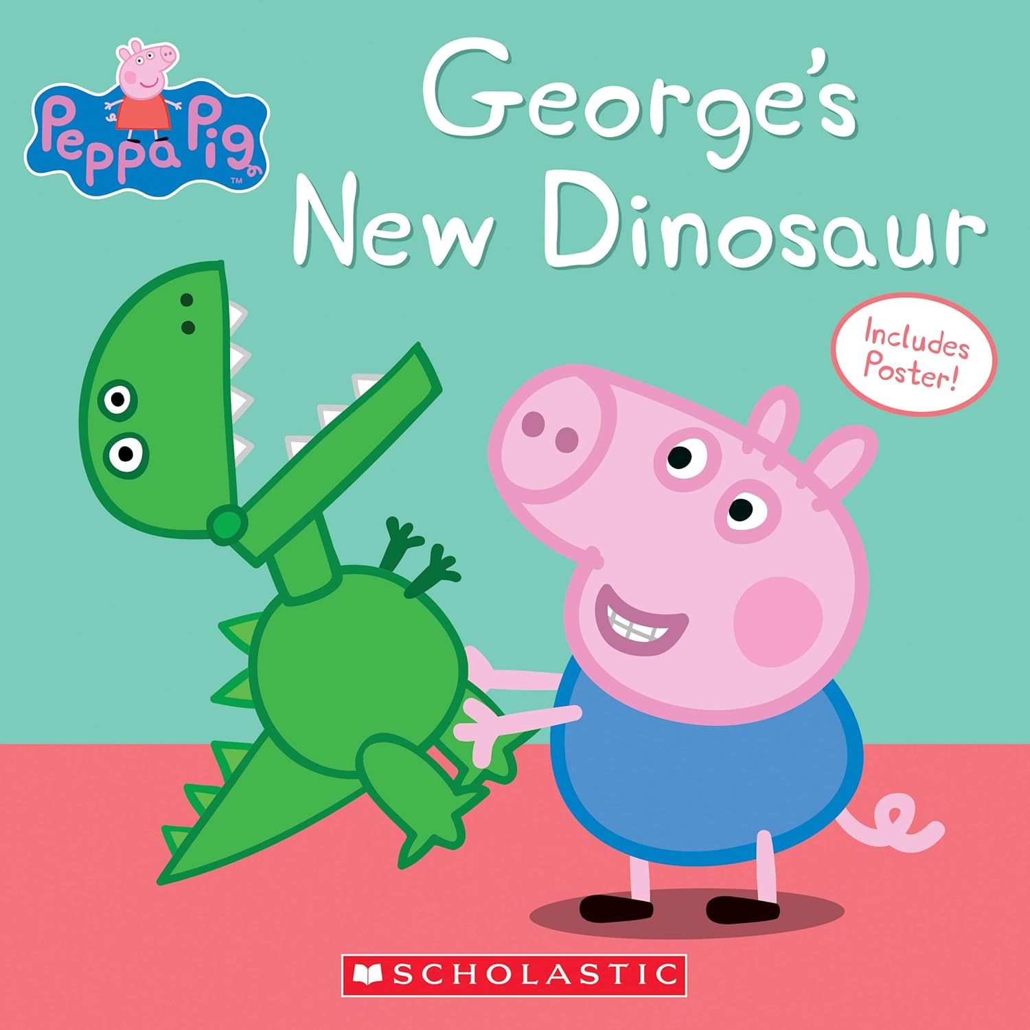 Cover of George's New Dinosaur