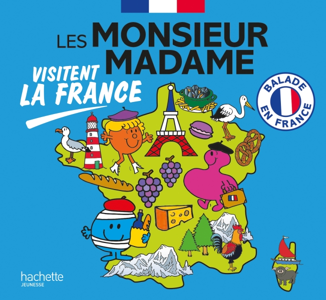 Cover of Les Monsieur Madame visitent la France