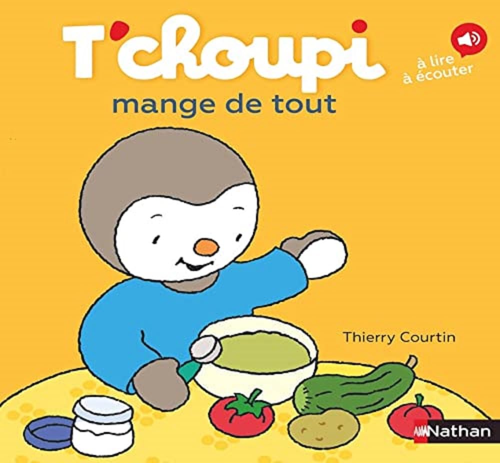 Cover of T'choupi mange de tout