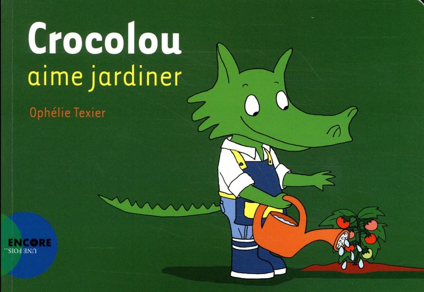Cover of Crocolou aime jardiner