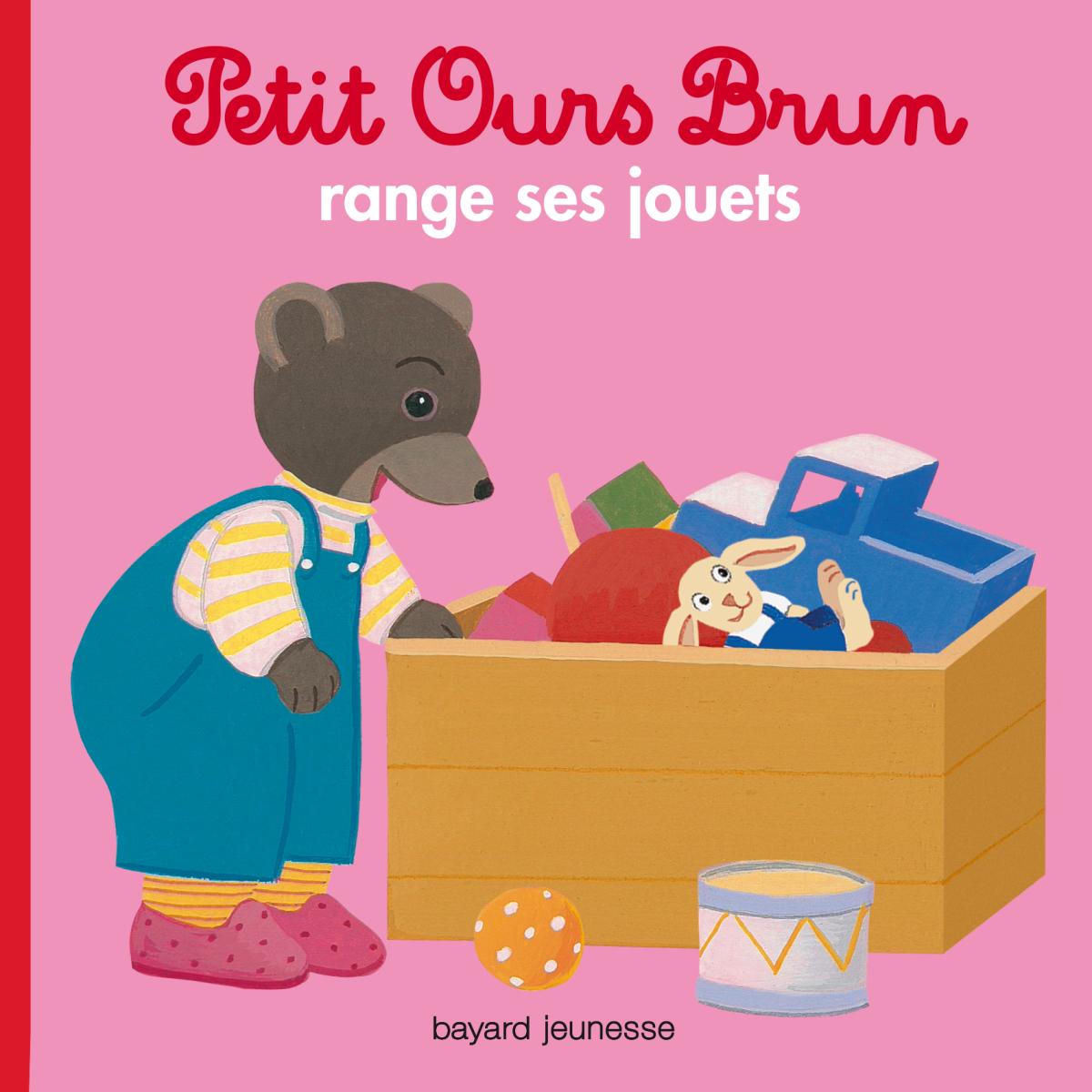 Cover of Petit Ours Brun range ses jouets