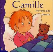 Cover of Camille ne veut pas dormir