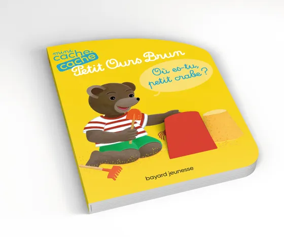 Cover of Mini cache-cache Petit Ours Brun - Où es-tu petit crabe ?